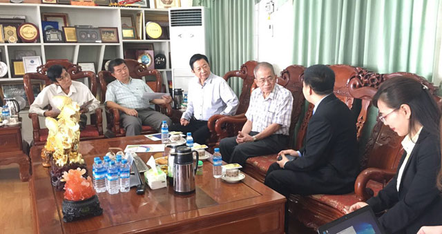 中国“广交会”招展招商小组拜访缅甸中华总商会