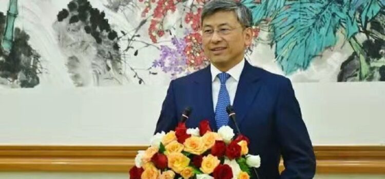 中国驻缅甸大使陈海阁下向广大旅缅侨胞拜年